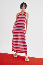 Load image into Gallery viewer, GOOD MORNING HALTER DRESS - SUGAR STRIPE
