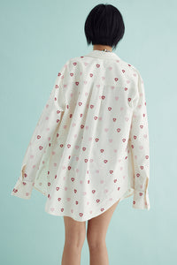 AFTERNOON SHIRT - BISOUS EMBROIDERY