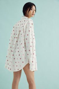 AFTERNOON SHIRT - BISOUS EMBROIDERY