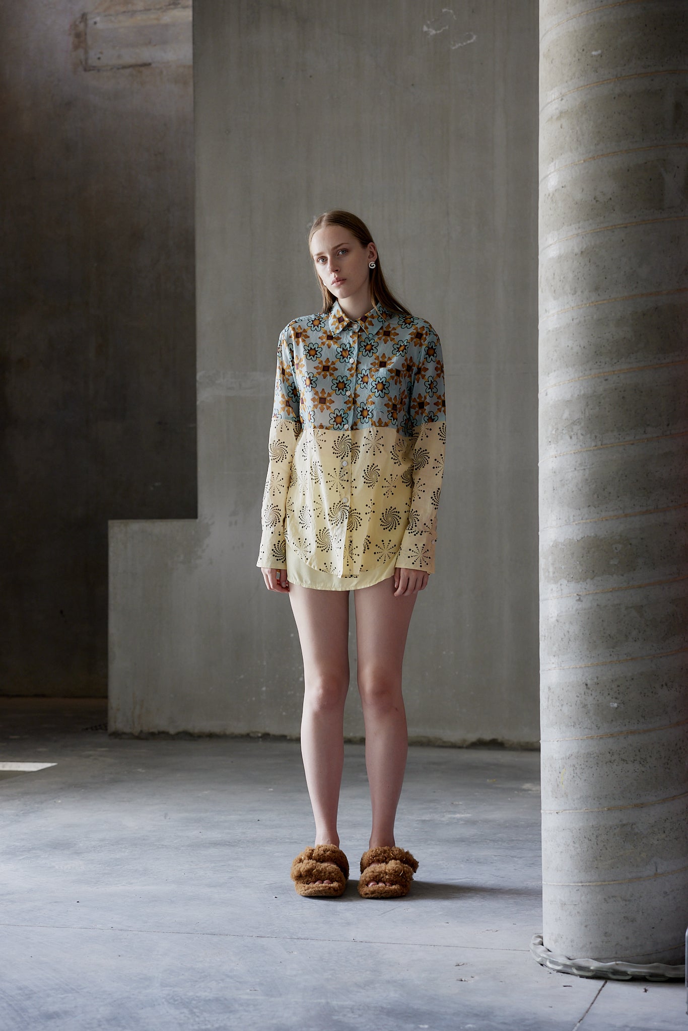 AFTERNOON SHIRT - FLORENCE / SOLAR