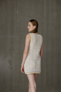 COSMO SHIFT DRESS - POPCORN