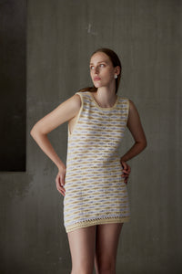 COSMO SHIFT DRESS - POPCORN